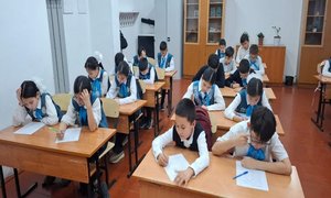 В школах города Шымкент проведено тестирование по программе Akelius